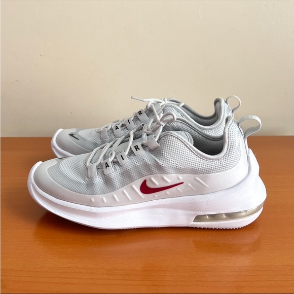 Women’s Nike Air Max Axis in Pure Platinum/Red Crush - Picture 3 of 16